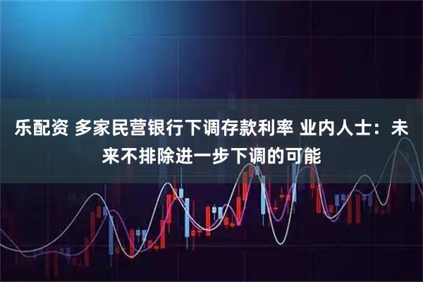 乐配资 多家民营银行下调存款利率 业内人士：未来不排除进一步下调的可能